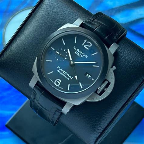 [WTS] Panerai PAM01279 Luminor GMT Titanium Carbotech Blue  .